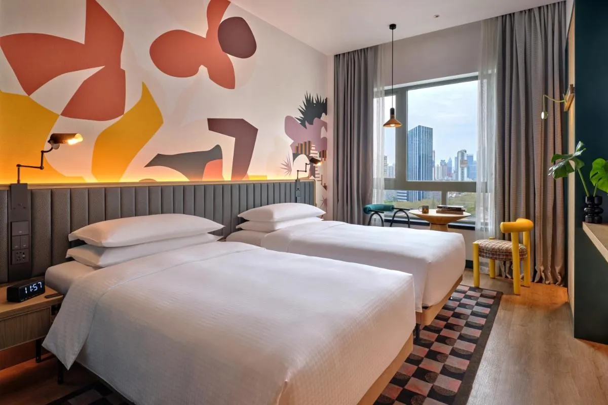 Image 1 of Caption by Hyatt Zhongshan Park Shanghai