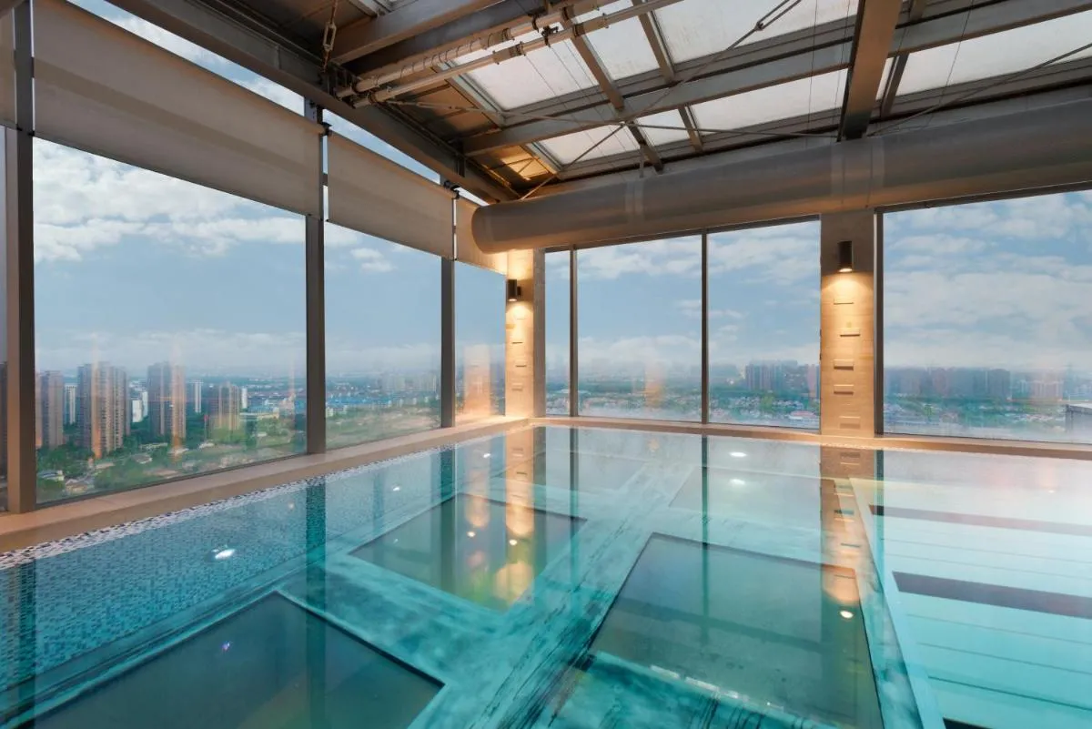 Image 2 of Holiday Inn Shanghai Pudong Kangqiao by IHG – Free shuttle bus to Disney land, Ins Swimming Pool