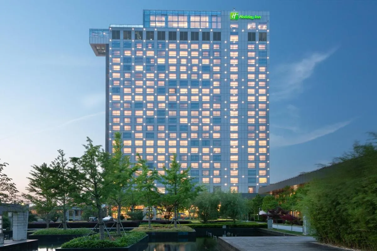 Image 1 of Holiday Inn Shanghai Pudong Kangqiao by IHG – Free shuttle bus to Disney land, Ins Swimming Pool