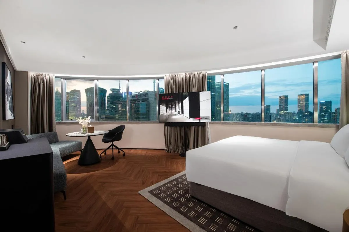 Image 1 of Intercity Shanghai Lujiazui Center near Pudong South Road Subway Station- Free Minibar for First Night