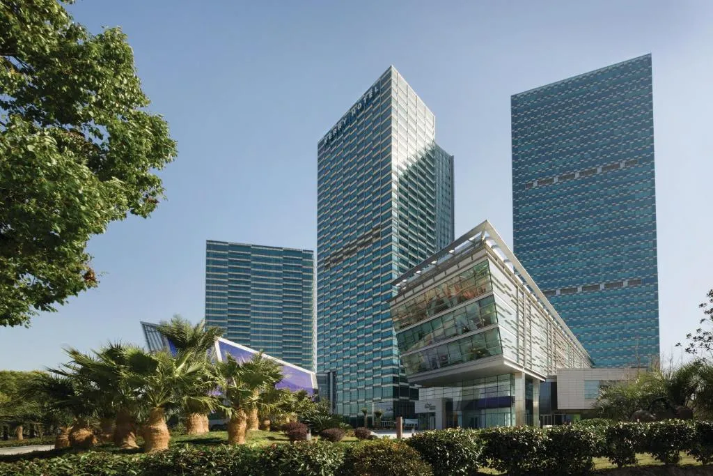 Image of Kerry Hotel Pudong, Shanghai – Indoor Connecting to Shanghai New International Expo Centre
